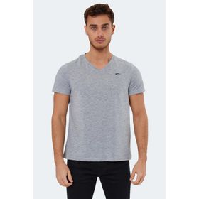 Slazenger Rıvaldo Gri Erkek T-shirt