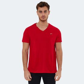 Slazenger Rıvaldo Kırmızı Erkek T-shirt