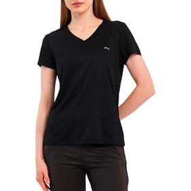 Slazenger River Siyah Kadın T-shirt