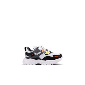 Slazenger SA10LF016 Kajal Beyaz Siyah Erkek Çocuk Spor Ayakkabı