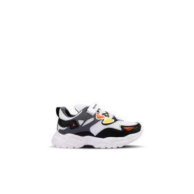 Slazenger SA10LF016 Kajal Beyaz Siyah Erkek Çocuk Spor Ayakkabı