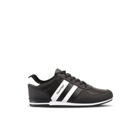 Slazenger SA12LE350 Omega Siyah Beyaz Erkek Sneaker Ayakkabı