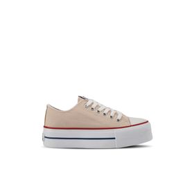 Slazenger SA12LK210Y Super Bej Kadın Sneaker Ayakkabı
