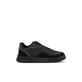 Slazenger SA13LE144 Dark I Siyah Koyu Gri Erkek Sneaker Ayakkabı