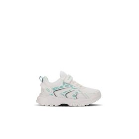 Slazenger SA13LF014-008 Kanner Beyaz Yeşil Kız Çocuk Sneaker Ayakkabı