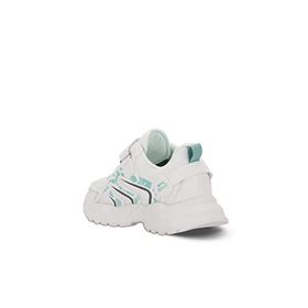 Slazenger SA13LF014-008 Kanner Beyaz Yeşil Kız Çocuk Sneaker Ayakkabı