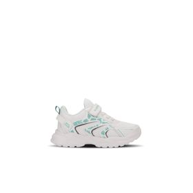 Slazenger SA13LF014-008 Kanner Beyaz Yeşil Kız Çocuk Sneaker Ayakkabı