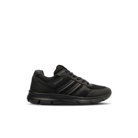 Slazenger SA13RE060 Efrat Siyah Beyaz Erkek Sneaker Ayakkabı