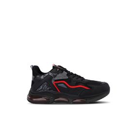 Slazenger SA13RE150 Funky Siyah Erkek Sneaker Ayakkabı