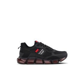 Slazenger SA13RE181-506 Zaınan Siyah Kırmızı Erkek Sneaker Ayakkabı