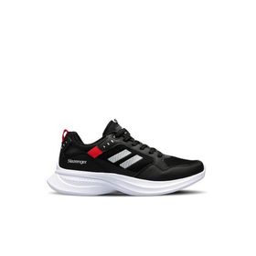 Slazenger SA13RE183-516 Zayn Siyah Beyaz Kırmızı Erkek Sneaker Ayakkabı