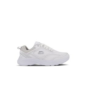 Slazenger SA23RK075 Gala I Beyaz Gümüş Kadın Sneaker Ayakkabı