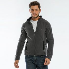 Slazenger Safrano I Koyu Gri Erkek Polar