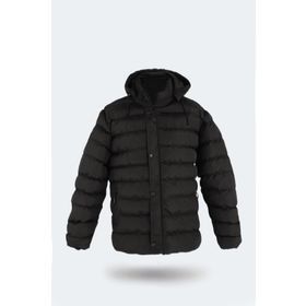 Slazenger Saline Siyah Büyük Beden Erkek Mont