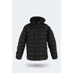 Slazenger Saline Siyah Büyük Beden Erkek Mont