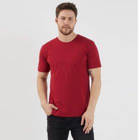 Slazenger Sander Bordo Erkek T-shirt