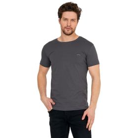 Slazenger Sander Koyu Yeşil Erkek T-Shirt