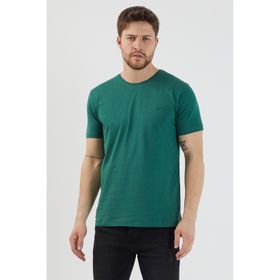 Slazenger Sander Koyu Yeşil Erkek T-Shirt