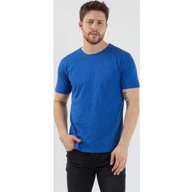 Slazenger Sander KTN Saks Mavi Erkek T-shirt