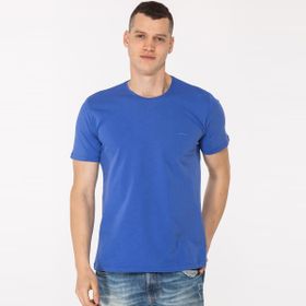 Slazenger Sander Saks Mavi Erkek T-shirt