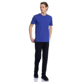 Slazenger Sander Saks Mavi Erkek T-shirt