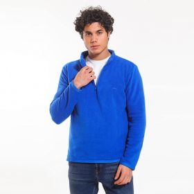 Slazenger Sanne Saks Mavi Erkek Sweatshirt