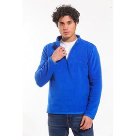 Slazenger Sanne Saks Mavi Erkek Sweatshirt