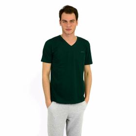Slazenger Sargon Koyu Yeşil Erkek T-shirt