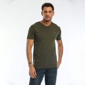 Slazenger Sargon Koyu Yeşil Erkek T-shirt
