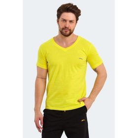 Slazenger Sargon KTN Açık Sarı Erkek T-Shirt