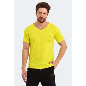 Slazenger Sargon KTN Açık Sarı Erkek T-Shirt