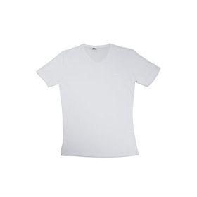 Slazenger Sargon KTN Beyaz Büyük Beden Erkek Kısa Kol T-Shirt