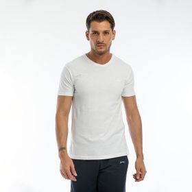 Slazenger Sargon KTN Beyaz Erkek Kısa Kol T-Shirt