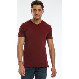 Slazenger Sargon KTN Bordo Erkek T-shirt