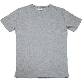 Slazenger Sargon KTN Gri Büyük Beden Erkek Kısa Kol T-Shirt