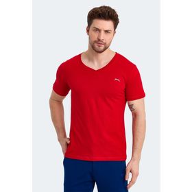 Slazenger Sargon KTN Kırmızı Erkek T-shirt