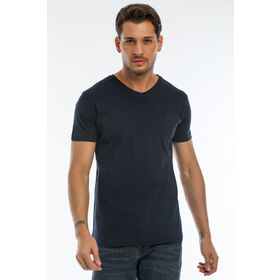 Slazenger Sargon KTN Lacivert Erkek T-shirt