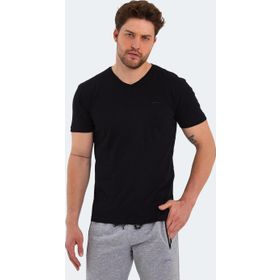 Slazenger Sargon KTN Siyah Erkek T-shirt