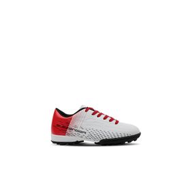 Slazenger Score I HS Beyaz Kırmızı Futbol Erkek Çocuk Halı Saha Ayakkabı