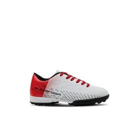 Slazenger Score I HS Beyaz Kırmızı Futbol Erkek Çocuk Halı Saha Ayakkabı