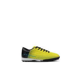 Slazenger Score I HS Neon Sarı Siyah Futbol Erkek Çocuk Halı Saha Ayakkabı