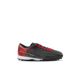 Slazenger Score I HS Siyah Kırmızı Futbol Erkek Çocuk Halı Saha Ayakkabı