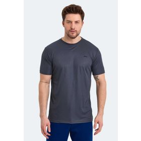Slazenger Senato I Koyu Gri Erkek Kısa Kol T-Shirt