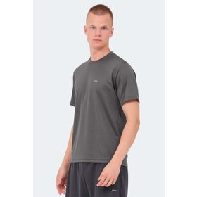 Slazenger Senato I Koyu Gri Erkek Kısa Kol T-Shirt