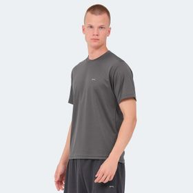 Slazenger Senato I Koyu Gri Erkek Kısa Kol T-Shirt