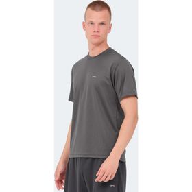 Slazenger Senato I Koyu Gri Erkek Kısa Kol T-Shirt
