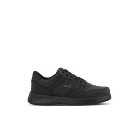 Slazenger Slazenger Eliora I Siyah / Siyah Büyük Beden Sneaker Erkek Ayakkabı