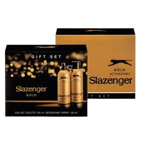 SLAZENGER Slazenger Gold Erkek Parfüm Seti 125 Ml + Deodorant 150 Ml