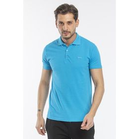 Slazenger Soho Turkuaz Erkek T-shirt