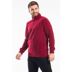 Slazenger Solid Haki Erkek Sweatshirt